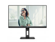 27.0- AOC IPS LED Q27P3CV Black (4ms, 1000:1, 350cd, 2560x1440, 178°/178°, 2 x HDMI, DisplayPort in/out, USB-C (Video, Data, Power), LAN (RJ-45), USB Hub: 4 x USB3.2, Adaptive Sync (VRR), Speakers 2 x 5W, Audio Line-out, Height Adjustment, VESA)