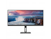 34.0- AOC VA LED U34V5C/BK WQHD Black (1ms, 1000:1, 300cd, 21:9, 3440x1440, 178°/178°, DisplayPort, HDMI2.0, USB-C (Video, Data, Power), USB Hub: 4 x USB3.2, Adaptive FreeSync (VRR), Refresh Rate 100Hz, Speakers 2 x 3W, Pivot, Height-adjustable, VESA)