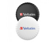 VERBATIM My Finder Bluetooth Coin Tracker 2 Pack, Black & White, Works EXCLUSIVELY with the Apple devices in -Find My app-, Zinc alloy, For your keys, luggage or even your child’s toy, Play Sound, NFC, IP66, Replaceable battery lasts up to 1 year