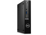 DELL OptiPlex 7020 MFF lntel® Core® i3-14100T (4 Cores / 12MB / 8T / up to 4.4GHz / 35W), 8GB (1X8GB) DDR5, M.2 512GB PCIe NVMe SSD, Intel Integrated Graphics, WiFi6E 2x2+BT5.3, TPM, NO ODD, KB216+MS116 PSU 65W, Win11Pro, 3Y Warranty, Black.