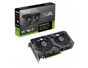 ASUS Dual GeForce RTX™ 4060 Ti EVO OC Edition 16GB GDDR6 128bit, 2595/18000MHz, 1xHDMI, 3xDP, Dual Fan, PCI-E 4.0, 2.5-slot design, Axial-tech fans, Dual Ball bearing, 0dB technology, Protective Backplate, Dual Bios, 1x8pin, Black, Retail