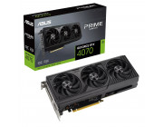 ASUS PRIME GeForce RTX™ 4070 OC Edition 12GB GDDR6X 192bit, 2550/21000MHz, 1xHDMI, 3xDP, Triple Fan, PCI-E 4.0, 2.5-slot design, Axial-tech fans, Dual Ball bearing, 0dB technology, Protective Backplate, Stainless Steel Bracket, Dual BIOS, 1x8pin, Black, R