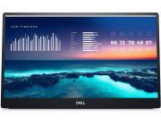 14.0- DELL IPS LED P1424H Portable Monitor Black (6ms, 700:1, 300cd, 1920x1080, 178°/178°, 2 x USB-C/DisplayPort 1.2 Alt Mode (HDCP 1.4 / Power up to 65W), Tilt, Dell Display Manager, Sleeve case)