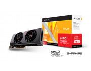 Sapphire PULSE Radeon™ RX 7800 XT 16GB GDDR6 256Bit 2430/19500Mhz, 2xHDMI, 2xDP, Dual Fan, SP: 3840, AMD RDNA 3, 5nm GPU, PCIe4.0, Composite Heatpipe, Two-Ball Bearing, Angular Velocity Fan Blade, Digital Power Design, Cooper PCB, Fuse Protection, Metal B