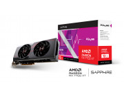 Sapphire PULSE Radeon™ RX 7700 XT 12GB GDDR6 192Bit 2544/18000Mhz, 2xHDMI, 2xDP, Dual Fan, SP: 3456, AMD RDNA 3, 5nm GPU, PCIe4.0, Composite Heatpipe, Two-Ball Bearing, Angular Velocity Fan Blade, Digital Power Design, Cooper PCB, Fuse Protection, Metal B