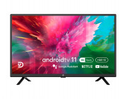 32- LED TV UD 32W5210, Black (1366x768 HD Ready, PCI 100 Hz, SMART TV (Android TV OS), 2 x HDMI2.0, 1 x USB, Wi-Fi, Lan (RJ-45), BT, DVB-T/T2/C/S2, Speakers 2 x 10W, 3.8 Kg)