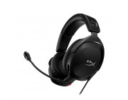 Headset  HyperX Cloud Stinger 2, Black, Immersive DTS Headphone:X Spatial Audio, Adjustable Rotating Earcups, Signature HX Comfort, Microphone built-in, Swivel-to-mute noise-cancelling mic, Frequency response: 10Hz–25,000 Hz, Cable length:2m, 3.5 jack