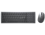 Dell Premier Multi-Device Wireless Keyboard and Mouse - KM7120W - Russian (QWERTY), Dual mode RF 2.4 GHz and Bluetooth 5.0, Scroll wheel (programmable: left tilt, click, right tilt), 1600 dpi,  3-Year Advanced Exchange Service.