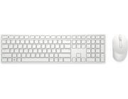 Dell Pro Wireless Keyboard and Mouse - KM5221W - Russian (QWERTY) - White