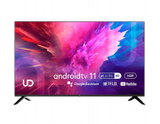 65- LED TV UD 65U6210, Black (3840x2160 UHD, SMART TV (ANDROID 11 OS), 3 x HDMI2.0, 2 x USB, Wi-Fi (2.4GHz+5GHz), Bluetooth, DVB-T/T2/C/S2, Speakers 2 x 7W Dolby Audio, VESA 200x200, 9.8 Kg)