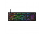 HYPERX Alloy Rise RGB Mechanical Gaming Keyboard (RU), Mechanical keys (HyperX Linear switches) Backlight (RGB), Ultra-customizable, Hot-swappable key switches, Ambient light sensor, Solid-steel frame, USB