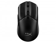 HYPERX Pulsefire Haste 2 Core Wireless Gaming Mouse, Black, Ultra-lightweight design, 400–26000 DPI, 4 DPI presets, Dual wireless connectivity modes: BT + 2.4GHz, HyperX 26K Sensor, Included grip tape for secure, Per-LED RGB lighting, AAA Battery, 59g