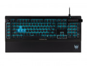 ACER PREDATOR GAMING KEYBOARD AETHON500, mechanical keys, 16.8M RGB backlit, detachable magnetic wrist rest, anodized aluminum faceplate.