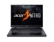 ACER Nitro AN16-42 Obsidian Black (NH.QSLEU.003) 16.0- WQXGA (2560x1600) IPS 165Hz 500 nits (AMD Ryzen 7 8845HS 8xCore 3.8-5.1GHz, 16GB (2x8) DDR5 RAM, 1TB PCIe NVMe SSD+SSD Slot, GeForce RTX 4070 8GB GDDR6, WiFi6E-AX/BT 5.3 Killer DoubleShot Pro, 4cell, 