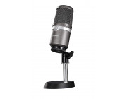 AverMedia USB Microphone - AM310: Uni-directional condenser microphone, Polar pattern: Cardioid, Sample/Bit rate: 48KHz/16bit, Sensitivity: -60 ± 5 dB, Frequency response: 20Hz ~ 20kHz, USB 2.0 Plug&Play