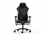 Gaming/Office Chair DXRacer CRAFT-23-L-NW-X1, Black/White, Premium PU leather, max weight up to 150kg / height 145-185cm, Recline 90°-135°, 4D Armrests, Tilt angle lock, Head cushion, built-in lumbar support, Aluminium wheelbase, 2.36- PU Caster, W-26.75k