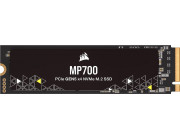 M.2 NVMe SSD 1.0TB Corsair MP700, Interface: PCIe5.0 x4 / NVMe1.4, M2 Type 2280 form factor, Sequential Reads 9500 MB/s / Writes 8500 MB/s, Random Read / Write IOPS - 1300K / 1600K, Phison E26, 2GB DRAM, AES 256-bit, SLC Write Cache, TBW-700 TB, 232L Micr