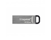 512GB USB3.2  Kingston DataTraveler Kyson Silver, Metal casing, Compact and lightweight (Read 200 MByte/s, Write 60 MByte/s)