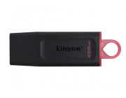 256GB USB3.2  Kingston DataTraveler Exodia Black/Teal, (Read 100 MByte/s, Write 12 MByte/s)