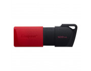 128GB USB3.2  Kingston DataTraveler Exodia M Black/Red (Read 100 MByte/s, Write 12 MByte/s)