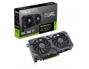 ASUS Dual GeForce RTX™ 4060 Ti OC Edition 16GB GDDR6 128bit, 2625/18000MHz, 1xHDMI, 3xDP, Dual Fan, PCI-E 4.0, 2.5-slot design, Axial-tech fans, Dual Ball bearing, 0dB technology, Protective Backplate, Dual Bios, 1x8pin, Black, Retail