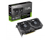 ASUS Dual GeForce RTX™ 4070 SUPER EVO OC Edition 12GB GDDR6X 192bit, 2550/21000MHz, 1xHDMI, 3xDP, Dual Fan, PCI-E 4.0, 2.5-slot design, Axial-tech fans, Dual Ball bearing, 0dB technology, Protective Backplate, Stainless Steel Bracket, Dual BIOS, 1x16pin, 