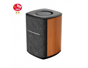 Edifier MS50A Brown Wireless Smart Speaker with multi-room connectivity, Mid-Bass (25W) + Treble (15W) RMS, Wi-Fi & Bluetooth 5.0, Edifier Home app, Compatible with Apple Airplay, Amazon Alexa, TIDAL Connect and Spotify Connect, No built-in microphone for