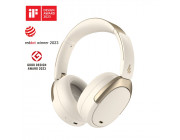 Edifier WH950NB Ivory / Bluetooth Over-ear headphones with microphone, ANC, BT V5.3, LDAC codec with Hi-Res Audio & Hi-Res Wireless certification, Dynamic driver 40 mm, Frequency response 20 Hz-20 kHz, On-ear controls, Ergonomic Fit, Battery Lifetime (up 