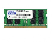 8GB DDR4-2666 SODIMM  GOODRAM, PC21300, CL19, Single Rank, 1024x8, 1.2V