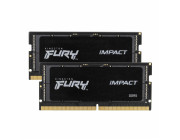 16GB (Kit of 2*8GB) DDR5-4800 SODIMM Kingston FURY® Impact DDR5, PC38400, CL38, 1Rx16, 1.1V, Intel XMP 3.0 (Extreme Memory Profiles)