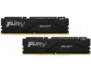 64GB (Kit of 2*32GB) DDR5-5200  Kingston FURY® Beast DDR5 EXPO, PC41600, CL36, 2Rx8, 1.25V, Auto-overclocking, Asymmetric BLACK low-profile heat spreader, AMD® EXPO v1.0 and Intel® Extreme Memory Profiles (Intel® XMP) 3.0.