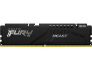 16GB DDR5-5600  Kingston FURY® Beast DDR5 EXPO, PC44800, CL36, 1Rx8, 1.25V, Auto-overclocking, Asymmetric BLACK low-profile heat spreader, AMD® EXPO v1.0 and Intel® Extreme Memory Profiles (Intel® XMP) 3.0