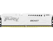 16GB DDR5-6000  Kingston FURY® Beast DDR5 White EXPO, PC48000, CL30, 1.4V, 1Rx8, Auto-overclocking, Asymmetric WHITE Low-profile heat spreader, AMD® EXPO v1.0 and Intel® Extreme Memory Profiles (Intel® XMP) 3.0