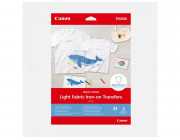 Canon Light Fabric Iron-on Transfers LF-101 (4004C002AA), 0.170mm, 160 g/m2, A4 5 Sheets for Pixma -G/TS series.