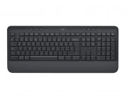 Logitech Wireless Keyboard Signature K650, upgraded shortcuts and integrated palm rest, Bluetooth Low Energy Wireless (Bluetooth 5.1) or Logi Bolt USB Receiver, GRAPHITE - US INT'L