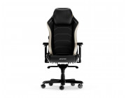 Gaming/Office Chair DXRacer MASTER-23-XL-NW-X1, Black/White, Gaslift class 4, Premium PU Microfiber Leather, max weight up to 150kg / height 180-200cm, Tilt lock, Recline 90°-135°, 4D Armrests, Integrated Backrest, Headrest cushion, Aluminium wheelbase, 7