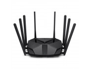 MERCUSYS MR90X  Wi-Fi 6 Wireless Gigabit Router, 4804Mbps at 5Ghz + 1148Mbps at 2.4Ghz, 802.11ax/ac/a/b/g/n, 1 x 2.5Gigabit WAN/LAN + 1 x Gigabit WAN/LAN + 2 x Gigabit WAN/LAN, 4x4 MU-MIMO, OFDMA, Beamforming, 8 fixed antennas