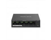 MERCUSYS MS105GP, 5-Port Gigabit Desktop PoE Switch, 5 Gigabit RJ45 ports including 4 PoE ports, PoE Power Budget: 65 W