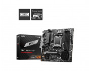 MSI PRO B650M-P, Socket AM5, 15Phases, AMD B650, Dual 4xDDR5-7200, APU AMD graphics, VGA, HDMI, DP, 1xPCIe4.0 X16, 6xSATA3, RAID, 2xM.2PCIe 4.0, 2xPCIeX1, ALC897 HDA, 1x2.5GbE LAN, 1xUSB-C 3.2Gen2, 2xUSB 3.2 Gen2, 4xUSB3.2, RGB Mystic Light, mATX