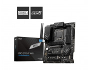 MSI PRO Z790-P WIFI, Socket 1700, Intel® Z790 (13/12th Gen CPU), CPU graphics, HDMI, DP, Dual 4xDDR5-7000, 3xPCIe X16 5.0, 6xSATA3, RAID, 4xM.2 4.0, 1xPCIe X1, ALC897 HDA 7.1, 2.5GbE LAN, WiFi6E/BT, 1xUSB-C 3.2Gen2x2, 2xUSB3.2Gen2(A+C), 6xUSB3.2, RGB Myst