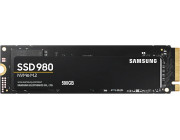 M.2 NVMe SSD 500GB  Samsung SSD 980, PCIe3.0 x4 / NVMe1.4, M2 Type 2280 form factor, Seq. Read: 3100 MB/s, Seq. Write: 2600 MB/s, Max Random 4k: Read /Write: 400K/470K IOPS, Samsung Pablo Controller, 512MB LPDDR4, V-NAND 3-bit MLC