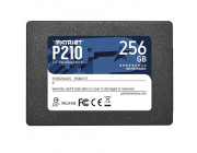 2.5- SSD 256GB Patriot P210, SATAIII, Sequential Read: 500MB/s, Sequential Write: 400MB/s, 4K Random Read: 50K IOPS, 4K Random Write: 30K IOPS, SMART, TRIM, 7mm, TBW: 120TB, SMI 2259XT Controller, 3D NAND TLC