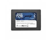 2.5- SSD 2.0TB Patriot P210, SATAIII, Sequential Read: 520MB/s, Sequential Write: 430MB/s, 4K Random Read: 50K IOPS, 4K Random Write: 50K IOPS, SMART, TRIM, 7mm, TBW: 960TB, SMI 2259XT Controller, 3D NAND TLC