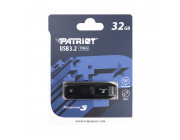 32GB USB3.2  Patriot Xporter 3 Black, Portable and light weight (Read 80 MByte/s)