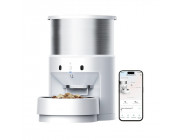 Petkit Fresh Element Infinity - 5L Smart Pet Feeder, 304 stainless steel, Capacity: 5L(2.6kg), Normal dry food, freeze dried food, App control, Proximity sensor, Built-in rechargeable lithium battery lasts 1 week, capacity: 2600mAH, Size 337*223*348mm, wh