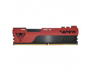 16GB DDR4-3200 VIPER (by Patriot) ELITE II,  PC25600, CL18, 1.35V, Red Aluminum HeatShiled with Black Viper Logo, Intel XMP 2.0 Support, Black/Red