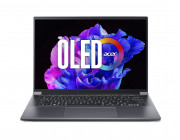 ACER Swift X 14 Steel Gray (NX.KEVEU.001), 14.5- OLED 2.8K (2880x1800), DCI-P3 100%, 400nits,120Hz (Intel Core i5-13500H 12xCore, 3.5-4.7GHz, 16GB (onboard) LPDDR5 RAM, 512GB PCIe SSD, GeForce RTX 4050 6GB GDDR6, WiFi6E/BT 5.1, FPS, RGB BK, 76Wh 4cell, 10