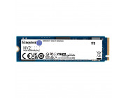 M.2 NVMe SSD 1.0TB Kingston NV2, Interface: PCIe4.0 x4 / NVMe1.3, M2 Type 2280 form factor, Sequential Reads 3500 MB/s, Sequential Writes 2100 MB/s, Phison E19T controller, TBW: 320TB, 3D QLC NAND flash