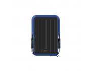 2.5- External HDD 1.0TB (USB3.2)  Silicon Power Armor A66, Black/Blue, Rubber + Plastic, Military-Grade Protection MIL-STD 810G, IPX4 waterproof, Advanced internal suspension system keeps the hard drive safe from drops and bumps