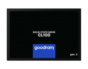 2.5- SSD 240GB  GOODRAM CL100 Gen.3, SATAIII, Sequential Reads: 520 MB/s, Sequential Writes: 400 MB/s, Thickness- 7mm, Controller Marvell 88NV1120, 3D NAND TLC